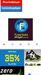 Mobile Screenshot of floorballplayer.com.au